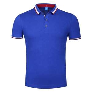 เสื้อโปโลผู้ชายผ้าคอตตอนโพลีเอสเตอร์ผ้าฝ้ายโพลีเอสเตอร์กันหดแขนสั้น2025ใหม่สไตล์แฟชั่น - Product Image 3