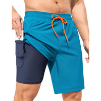 Shorts de bain d'été personnalisés de haute qualité pour hommes, taille mi-haute, imprimé léopard par sublimation, anti-UV, séchage rapide, grandes tailles (jusqu'à 2XL)