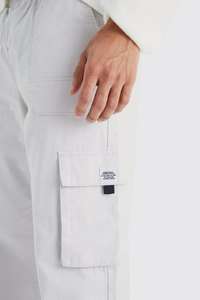 Pantalones y pantalones de moda para hombre, novedad de 2025, pantalones Cargo lavados con múltiples bolsillos informales deportivos - Product Image 3