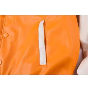 Chaquetas Varsity para Hombre, Nuevas, de Alta Calidad, con Logotipo Personalizado de Béisbol, Cuello Alto, Capucha, Impermeables, Bordado Frontal, Talla Grande - Product Image 6