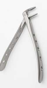 Forceps d'extraction dentaire pour premolaire inférieur à surface mate et préhension profonde, modèle anglais, instrument chirurgical en acier inoxydable - Product Image 5