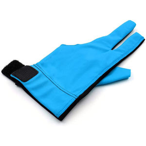Gants de billard de snooker professionnels en gros, légers, avec sangle de poignet réglable, antidérapants, doux, respirants, unisexes - Product Image 3