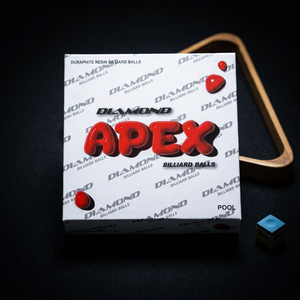 ลูกบิลเลียดเพชร ยี่ห้อ APEX ขนาด 57.15 มม. สำหรับทีวี |   ฉบับทีวีแมตช์ |   ลูกบอล 16 ลูก |   ผลิตในเกาหลี |   เรซินฟีนอลิก | - Product Image 1