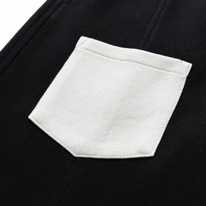 Pantalones de chándal de cintura alta de lona elásticos y cómodos para hombre, pantalones de uso diario con cintura elástica y bolsillos con cremallera, talla XL - Product Image 6