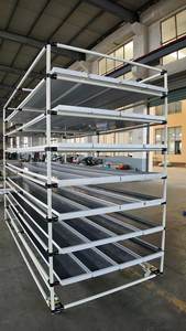 Système hydroponique commercial multi-niveaux pour la culture d'orge, d'herbes, de micro-pousses et d'herbe alimentaire pour bovins et ovins - Product Image 4