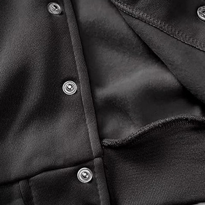 Chaqueta Varsity de Lana Corta Personalizada, Transpirable, Estilo Béisbol para Mujer, con Letras Grandes, Fabricante OEM, Superventas 2026 - Product Image 6