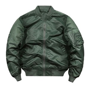 2025 <b>Men's</b> <b>Jackets</b> OEM Custom Manufacture <b>Men's</b> <b>Long</b> Sleeve Bomber <b>Jacket</b> Regular Length Stylish and Durable Outdoor <b>Jacket</b> - Product Image 2