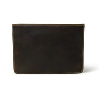 Sac à ordinateur portable en cuir véritable, vente chaude 2026, protection quotidienne et utilisation au bureau, convient également aux tablettes et aux ordinateurs portables