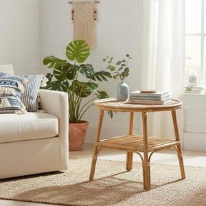 Ensemble de salle à manger de jardin en rotin durable avec design minimaliste finition écologique sièges confortables pour une utilisation en extérieur dans les hôtels et les parcs - Product Image 1