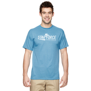 T-shirt décontracté d'été pour homme en polyester/coton de haute qualité, couleur unie, écologique, séchage rapide, anti-froissement - Product Image 2