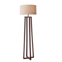 Lampadaire LED contemporain en métal mince avec design à intensité variable Décoration unique pour la maison et éclairage d'ambiance moderne pour les hôtels