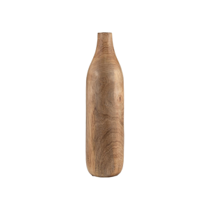 Jarrón de suelo de madera y bambú hecho a mano artesanal indio, diseño Art Deco, tamaño personalizable para regalos de bodas, decoración del hogar - Product Image 3