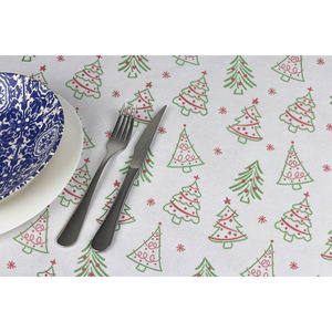 Rouleau de nappe imprimée vert aspin blanc 1,20x50m Novotex TNT B2B - Product Image 1