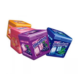 Chicle Sin Azúcar con Sabor a Uva Mentos, 46gr, en Botella, Gránulos Congelados, Género de Producto: Chicle - Product Image 3