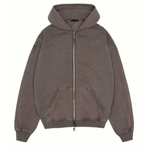 Sweats à capuche personnalisés de l'usine OEM fournisseur en vrac sérigraphie personnalisée avec broderie de logo ou bouffée disponible pour les marques de mode - Product Image 6