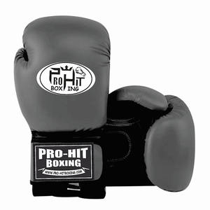 Unisex Manufacture Premium Quality Hot Selling Competition Fighting Winning Boxing <b>Gloves</b> New <b>Black</b> Gray Winning Boxing <b>Gloves</b> - Product Image 4