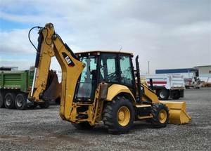 Hot Sale 4 Wheel Drive CAT Backhoe Loader Tractor with Engine Gearbox Pump & Bearing - Product Image 3