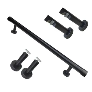 1.5 "H Rail decorativa cortina de metal transversal cortina trilha cortina H Rails para mercados do Canadá