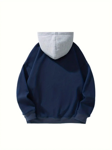 Jersey de invierno de calidad superior para hombre Sudadera con capucha de lana Diseño de nuevo estilo con patrón de impresión Básicos ligeros, mezcla de algodón - Product Image 4