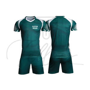 Ensemble de maillots de volley-ball pour hommes personnalisés de haute qualité, nouveau style, transfert thermique, polyester/coton, séchage rapide, respirant - Product Image 6