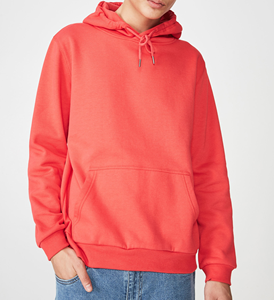 Sudadera con capucha de gran tamaño de alta calidad para hombre, sudadera gruesa anticontracción, sudadera con capucha personalizada de algodón - Product Image 1