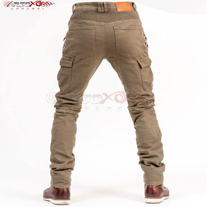 Pantalones Vaqueros de Motociclismo para Hombre, Invierno, con Cintura Flexible, Ignífugos, Transpirables y Ligeros - Product Image 6