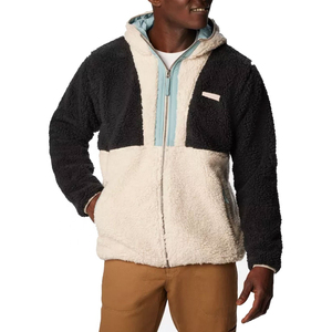 Sudadera con Capucha Unisex 100% Algodón con Forro de Sherpa, Bordada, Cálida para Invierno, con Capucha Gruesa para Hombre - Product Image 1
