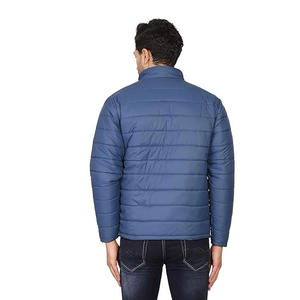 เสื้อแจ็กเก็ตบุนวมสำหรับผู้ชายเสื้อโค้ทผ้าขนเป็ดมีซิปแบบเต็ม - Product Image 4