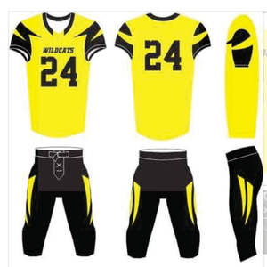 Uniforme de fútbol americano de diseño para hombres con estampado juvenil al por mayor personalizado de tacto suave de buen proveedor con tarifa al por mayor - Product Image 2