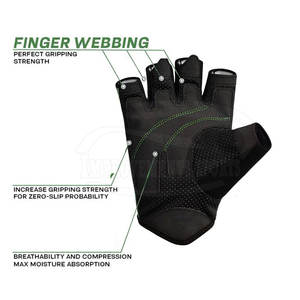 Gants d'haltérophilie fabriqués au Pakistan par le service OEM Gants d'haltérophilie personnalisés avec votre propre conception - Product Image 6