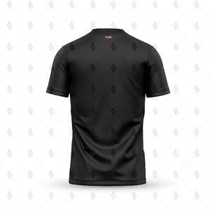 Camiseta de Algodón 100% para Hombre, Personalizada al por Mayor, Talla Grande, 180 GSM, Tejido de Punto Sólido, Transpirable, Antiarrugas, de Secado Rápido - Product Image 3