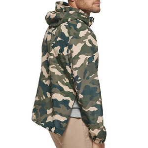 Veste coupe-vent à sublimation de qualité supérieure avec logo personnalisé fabriqué en usine veste de randonnée extérieure d'hiver légère et résistante à l'eau - Product Image 2