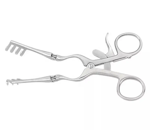 Retractor Weitlaner de alta calidad para cirugía veterinaria Acero inoxidable 3x4 Puntas Retractor vascular Herramienta quirúrgica - Product Image 4