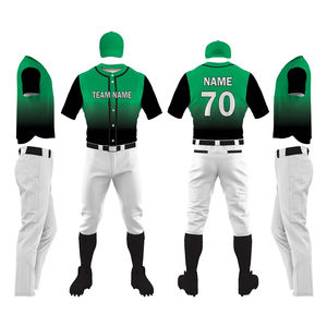 Uniforme de Béisbol de Entrenamiento Resistente, Uniforme de Béisbol de Calidad Premium para Partidos, Uniforme de Béisbol Atlético Ligero - Product Image 1