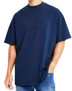 Camiseta de Manga Corta para Hombre, Talla Grande, 100% Algodón, de Alta Calidad, 240 GSM, Estilo Jersey, Casual, Estampada, Ecológica, de BD Suppliers - Product Image 3
