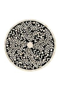 Plateau en incrustation d'os fabriqué à la main avec étoile en nacre Plateau de service en bois de haute qualité pour l'hospitalité et la maison - Product Image 3