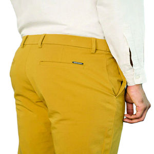 Pantalones chinos principales Productos para hombres Pantalones casuales multicolores para hombres Pantalones chinos de algodón de color puro para hombres - Product Image 2