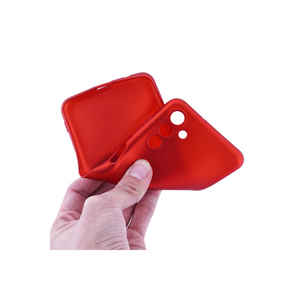 Coque de protection en silicone rouge premium SHRP pour Samsung Galaxy A13 5G, finition givrée spéciale, étuis pour téléphones portables Plus - Product Image 3