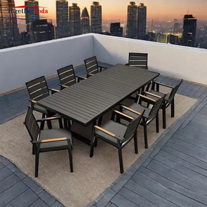 Muebles <span class=keywords><strong>de</strong></span> Jardín para Exteriores, Balcón, Comedor, Cafetería, <span class=keywords><strong>Juego</strong></span> <span class=keywords><strong>de</strong></span> <span class=keywords><strong>Mesa</strong></span> <span class=keywords><strong>y</strong></span> <span class=keywords><strong>Sillas</strong></span> <span class=keywords><strong>de</strong></span> Patio <span class=keywords><strong>de</strong></span> Metal Expandible Multifuncional - Product Image 2