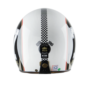 Casque de moto Openface Royal M20 de fabrication vietnamienne, haute qualité, OEM, design vintage rétro, ABS, fibre de carbone, nouveau modèle d'usine - Product Image 4