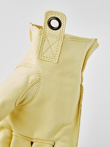 Guantes de trabajo de cuero de piel de cabra Premium Guantes para conductores Lavables Uso general Resistencia al calor antiestática Características Grano suave - Product Image 5