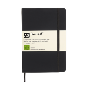 Quaderno A5 a Cinque Fogli Riciclato, Gadget Promozionale Sostenibile, Ecologico ed Elegante - Product Image 3