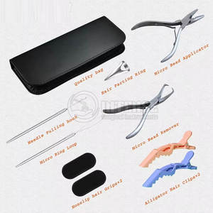 Kits de Herramientas para Extensiones de Cabello al Por Mayor, Material de Acero Inoxidable, Ligeros, Reutilizables, Calidad Grado A+, Última Llegada - Product Image 2