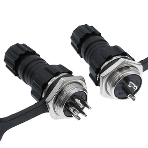 Chất lượng cao hàng không kết nối điện Kit gx16 M16 không thấm nước Docking Nut cáp kết nối - Product Image 1