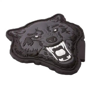 Nouvelle arrivée 2024 Logo et badges en caoutchouc de haute qualité Patchs en PVC souple en silicone PVC 2D, 3D en caoutchouc Logo personnalisé Patch en relief en PVC - Product Image 1