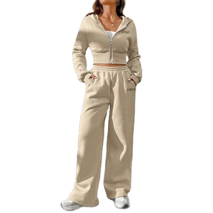 Conjunto Deportivo Personalizado para Mujer, Sudadera con Capucha, Ropa Deportiva Premium para Gimnasio, Fitness y Jogging, OEM, ODM, Marca Privada, Secado Rápido - Product Image 3