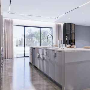 Armarios de cocina de diseño sin marco modernos de gama alta listos para montar - Product Image 6