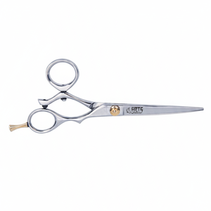 Tijeras de Metal de Acero con Alto Contenido de Carbono de 6 Pulgadas con Dientes Planos para Barberos y Peluqueros, Especiales para Cortes de Cabello con Efecto Desvanecido y Extensiones de Cabello - Product Image 6