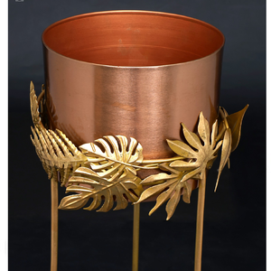 กระถางเหล็กชุบสังกะสี31 "สำหรับปลูกต้นไม้กลางแจ้งขนาดเล็ก/ใหญ่สำหรับตกแต่งบ้านและสวน - Product Image 1