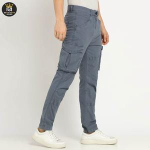 กางเกงคาร์โก้ผู้ชาย กันลม ติดกระดุมกลาง ผ้าแคนวาสน้ำหนักเบา สไตล์ลำลอง พรีเมียม มีกระเป๋า ผลิตตามสั่ง ขายส่ง สินค้ามาใหม่ - Product Image 4